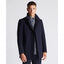 Mens Tapered Fit Wool-Rich Overcoat