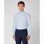 Mens Relaxed Fit Cotton-Blend Long Sleeve Shirt