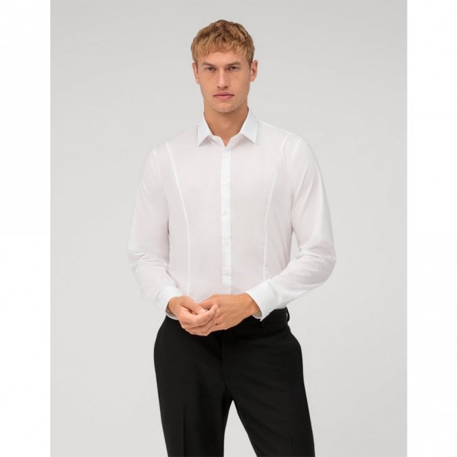 Mens No. Six Super Slim Long Sleeve Shirt