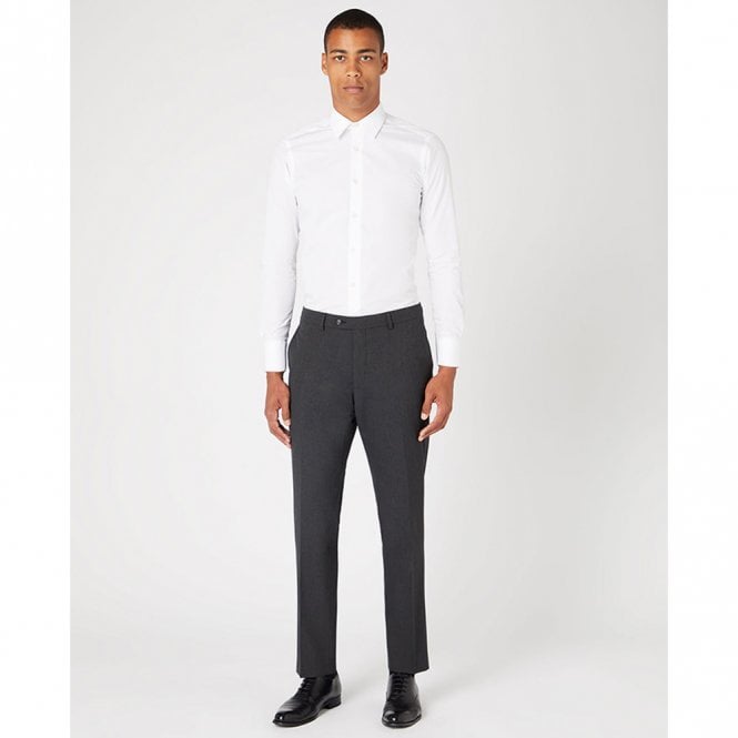 Mens Palucci Tapered Fit Stretch Formal Trouser