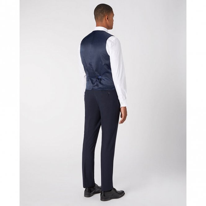 Mens Luca Slim Fit Wool-Rich Waistcoat