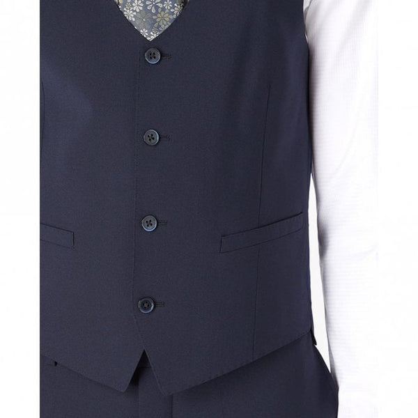 Mens Luca Slim Fit Wool-Rich Waistcoat
