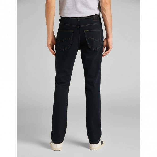 Mens Brooklyn Straight Blue Black Jeans Secondary image