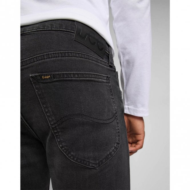 Mens Daren Zip Fly Low Stretch Asphalt Rocker Jeans