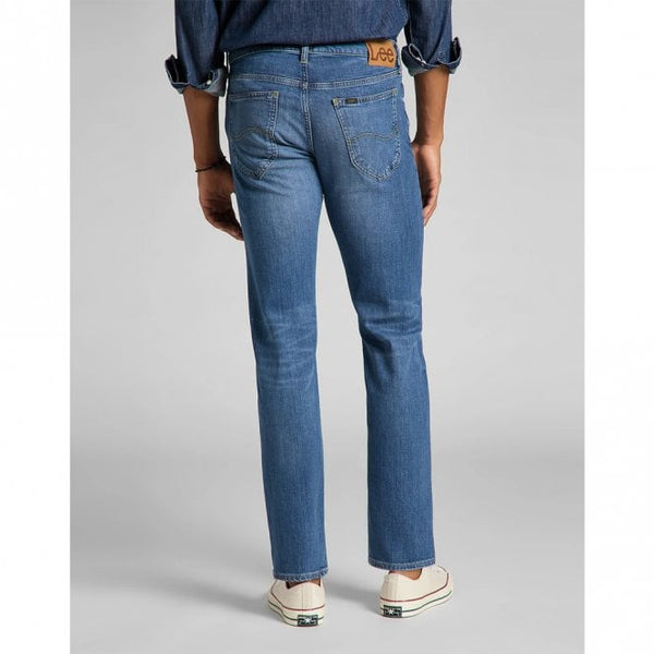 Mens Daren Zip Fly Low Stretch In Dark Freeport Jeans