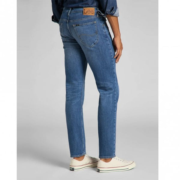 Mens Daren Zip Fly Low Stretch In Dark Freeport Jeans