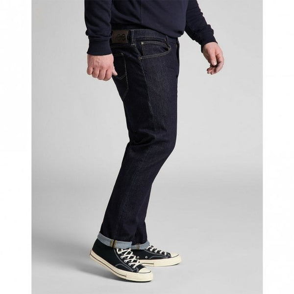 Mens Daren Zip Fly Low Stretch In Rinse Jeans