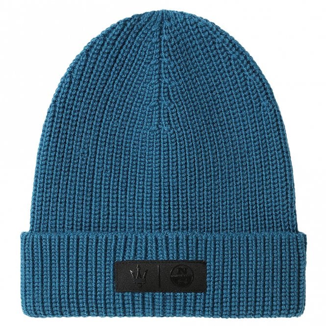 x Maserati Mens Merino Wool Beanie