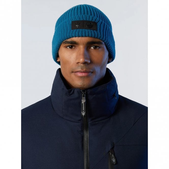 x Maserati Mens Merino Wool Beanie