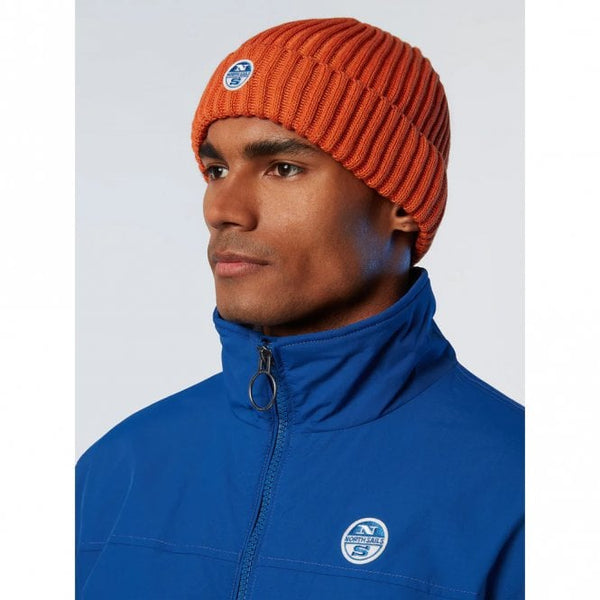 Mens Chunky Ribbed Beanie