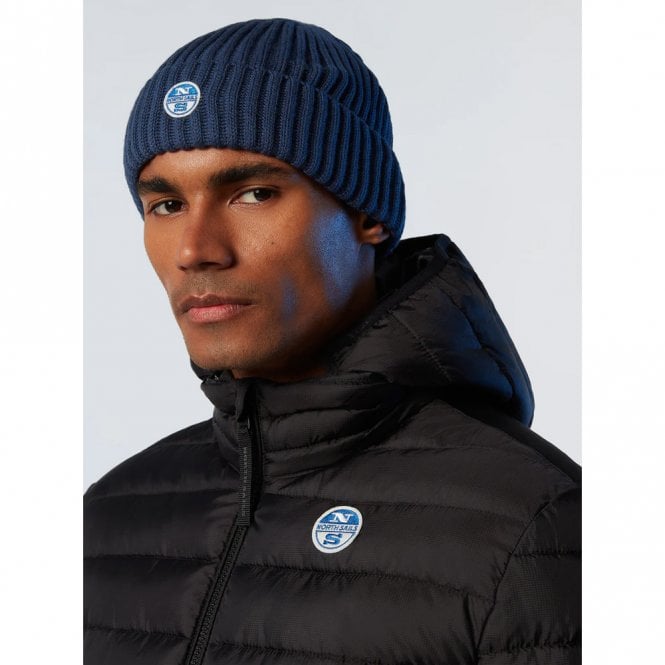 Mens Chunky Ribbed Beanie