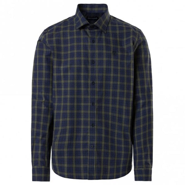 Mens Melange Checked Shirt