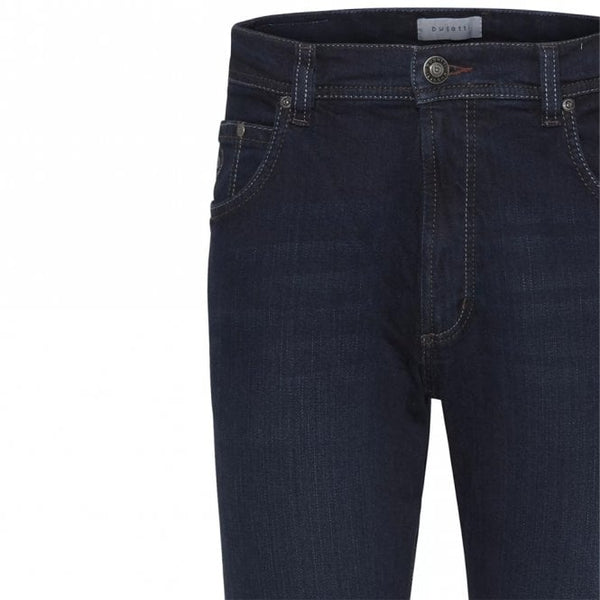 Mens Comfort Stretch Dark Jeans