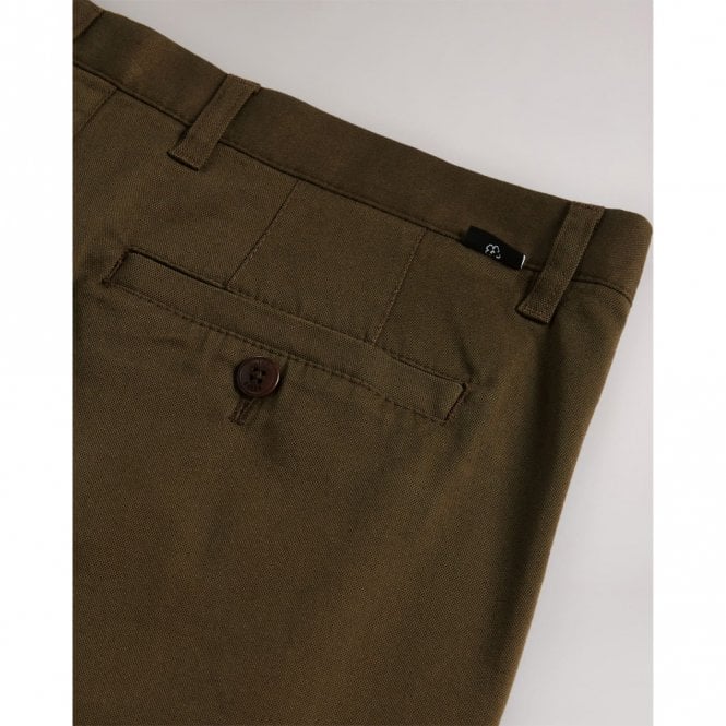 Mens Genbee Casual Relaxed Khaki Chino
