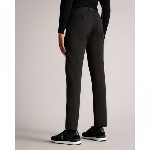 Mens Genay Slim Black Chino