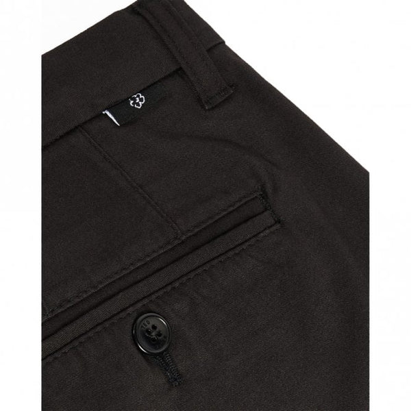 Mens Genay Slim Black Chino