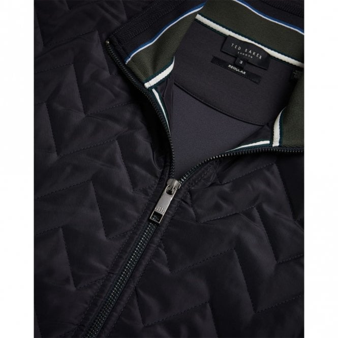 Mens Hamste Quilted Front Jacket