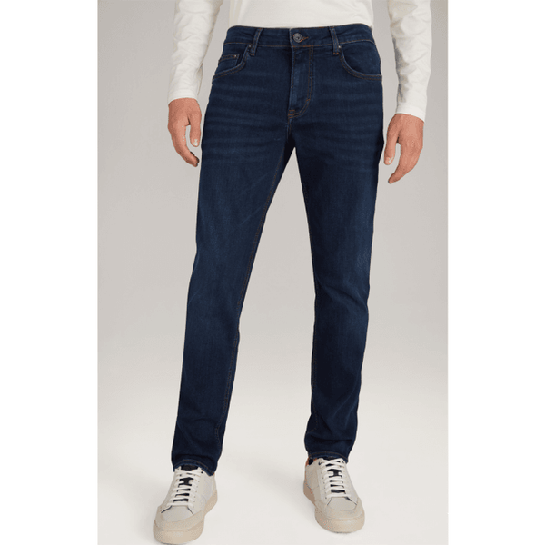 Mens Mitch Re-Flex Navy Jeans