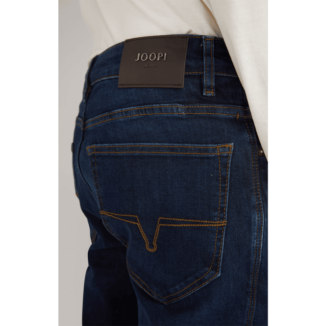 Mens Mitch Re-Flex Navy Jeans