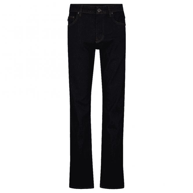 Mens Mitch Re-Flex Dark Blue Jeans