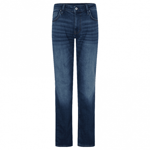 Mens Re-Flex Slim Fit Bright Blue Jeans