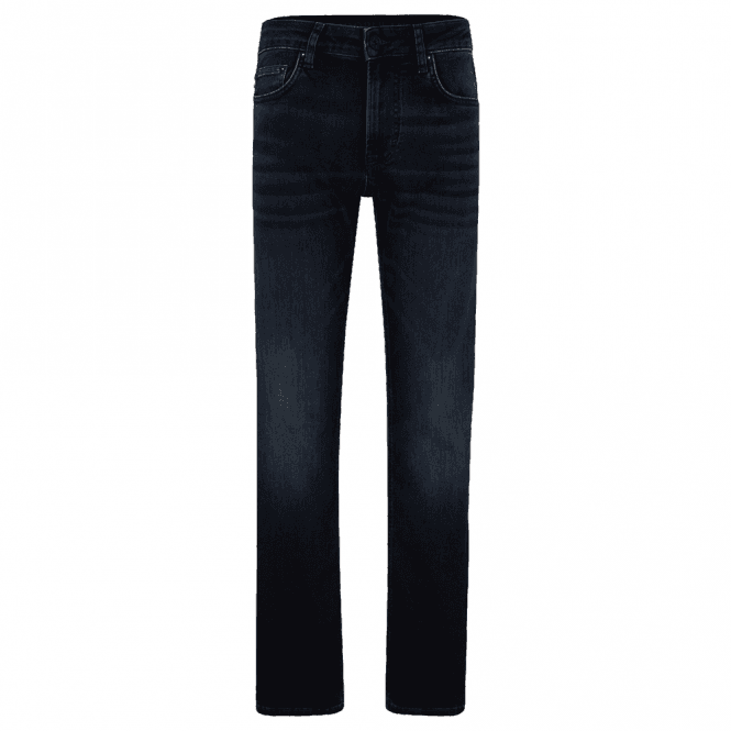 Mens Mitch Re-Flex Navy Jeans