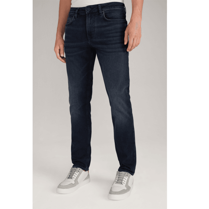 Mens Mitch Re-Flex Navy Jeans