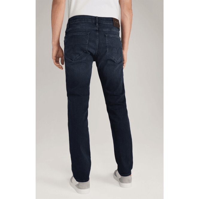 Mens Mitch Re-Flex Navy Jeans