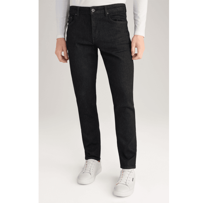 Mens Mitch Re-Flex Modern Fit Black Jeans Secondary image