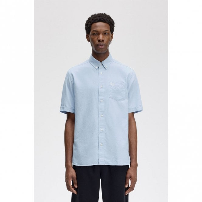 Mens Short Sleeve Oxford Shirt