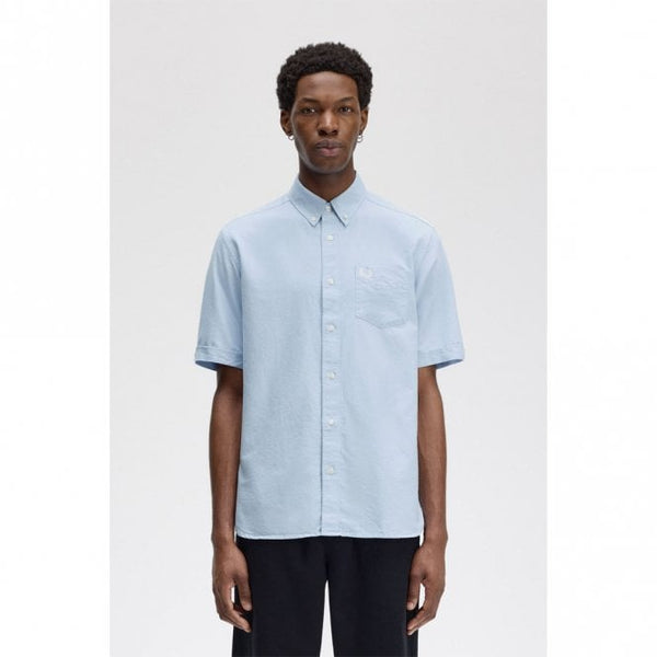 Mens Short Sleeve Oxford Shirt