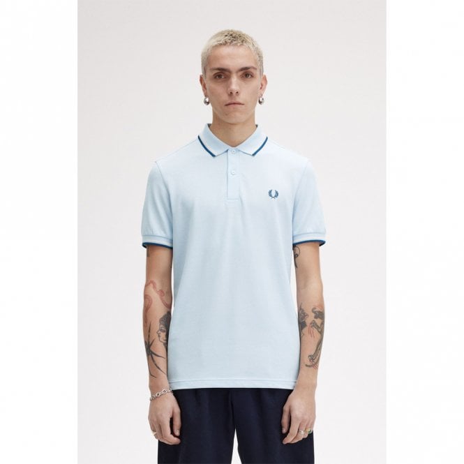 Mens M3600 Twin Tipped Polo Shirt Secondary image