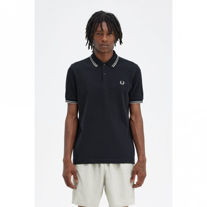 Mens M3600 Twin Tipped Polo Shirt Secondary image