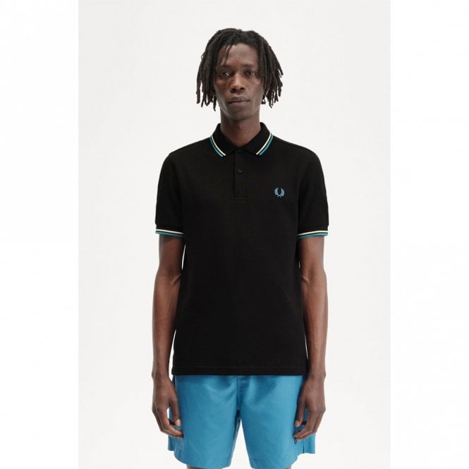 Mens M3600 Twin Tipped Polo Shirt Secondary image