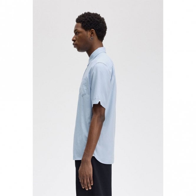 Mens Short Sleeve Oxford Shirt