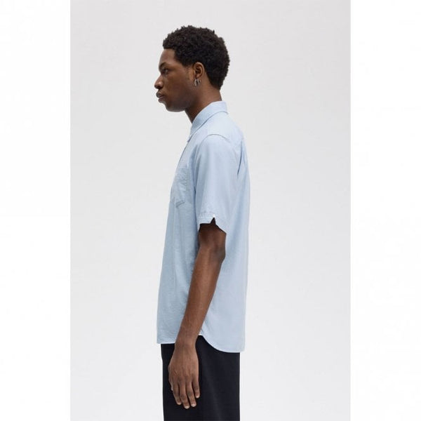 Mens Short Sleeve Oxford Shirt