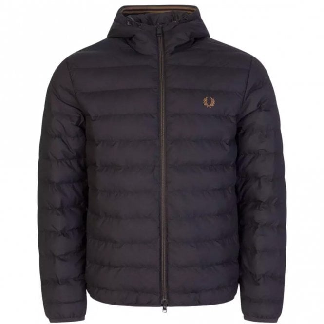 Mens Hooded Insulated Jacket