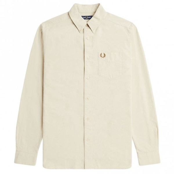 Mens Long Sleeve Oxford Shirt