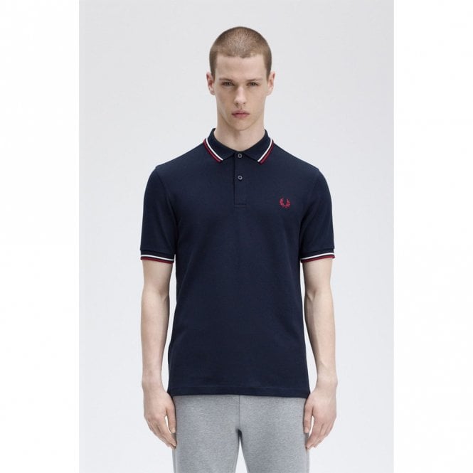 Mens M3600 Twin Tipped Polo Shirt