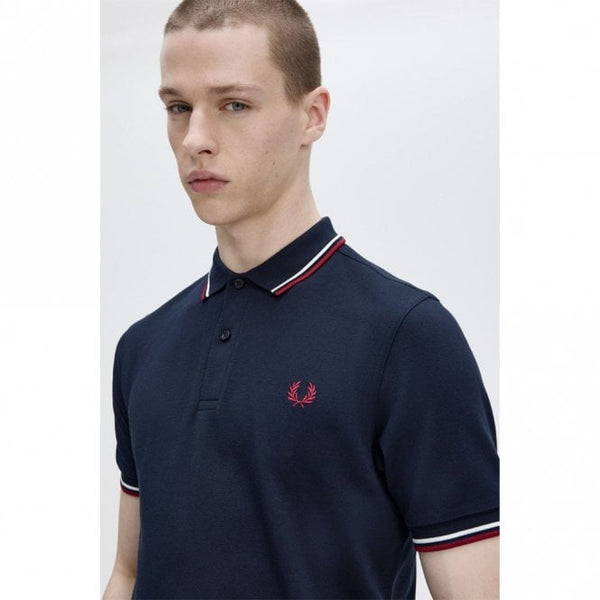 Mens M3600 Twin Tipped Polo Shirt