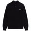 Mens Long Sleeve Knitted Polo Shirt