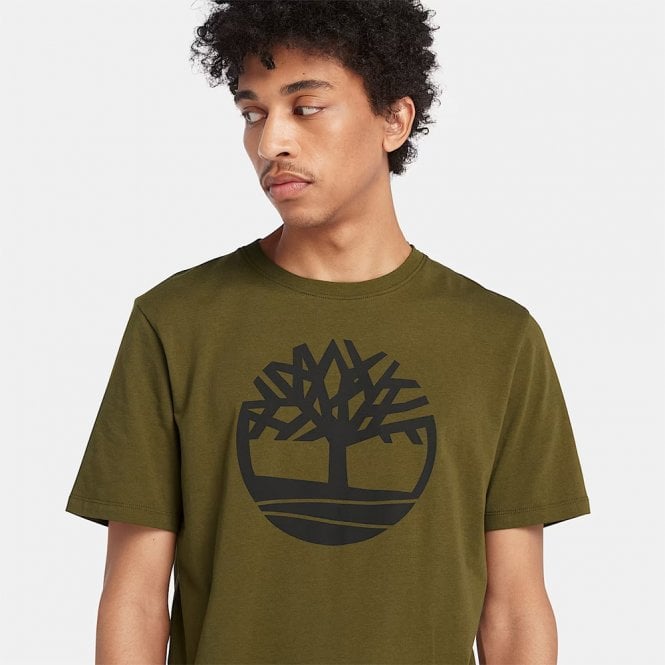 Mens Kennebec River Tree Logo T-Shirt