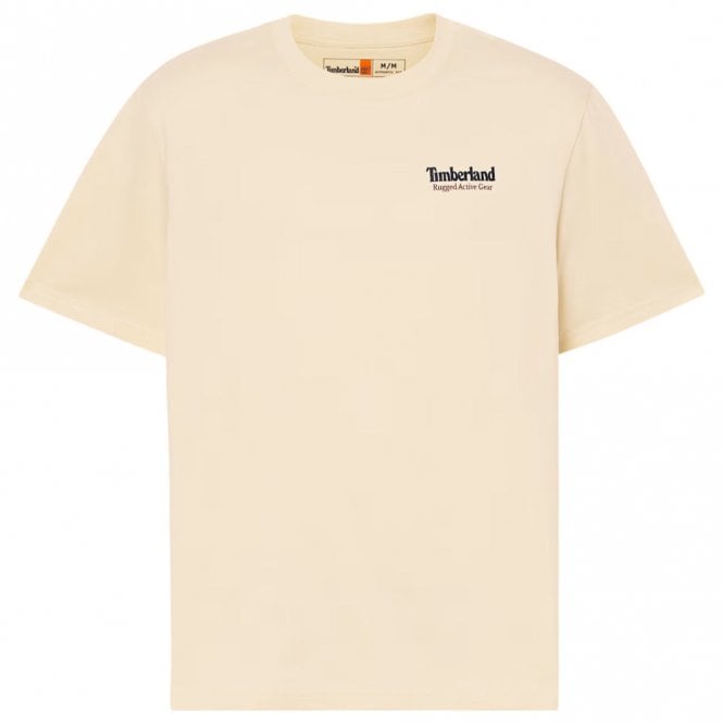 Mens Rugged Active Gear Back Graphic T-Shirt