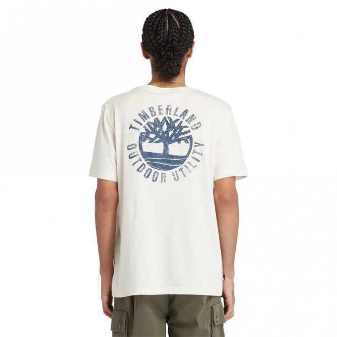 Mens Back Logo Graphic T-Shirt
