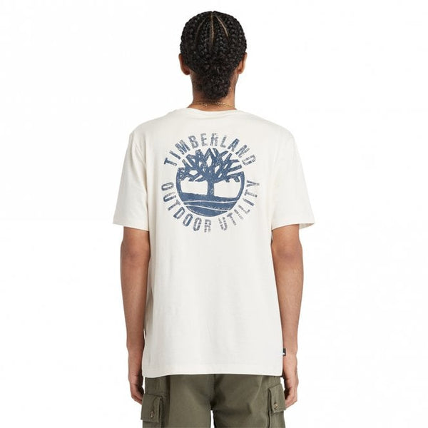 Mens Back Logo Graphic T-Shirt