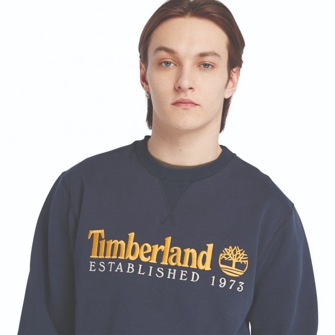 Mens Established 1973 Crewneck Sweatshirt