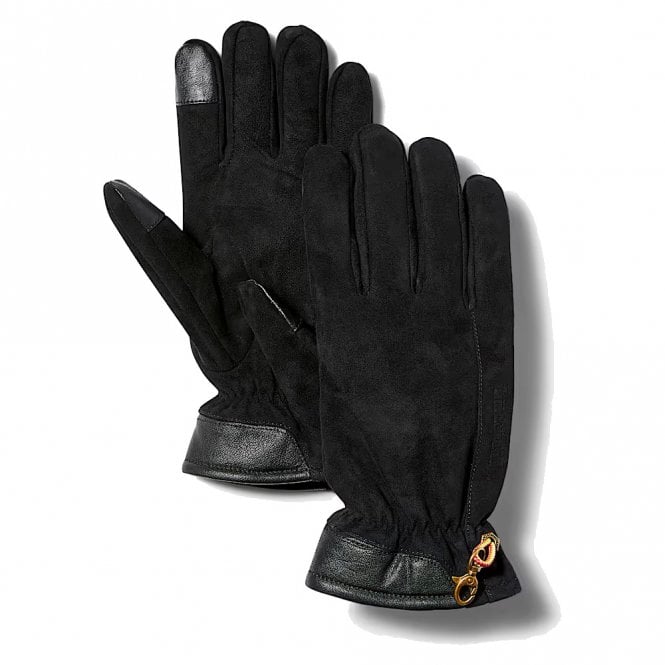 Mens Winter Hill Leather Touchscreen Gloves Main image