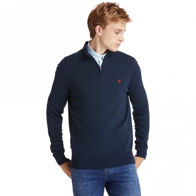 Mens Williams River Knit 1/2 Zip