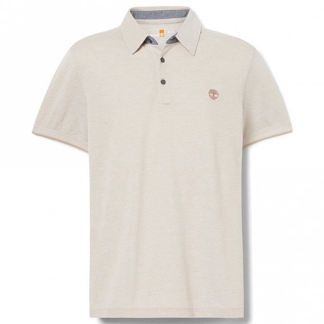 Mens Baboosic Brook Oxford Slim Fit Polo Shirt Main image