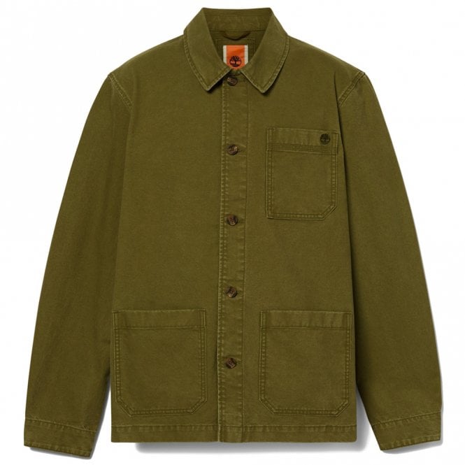 Mens Kempshire Washed Canvas Chore Jacket Main image